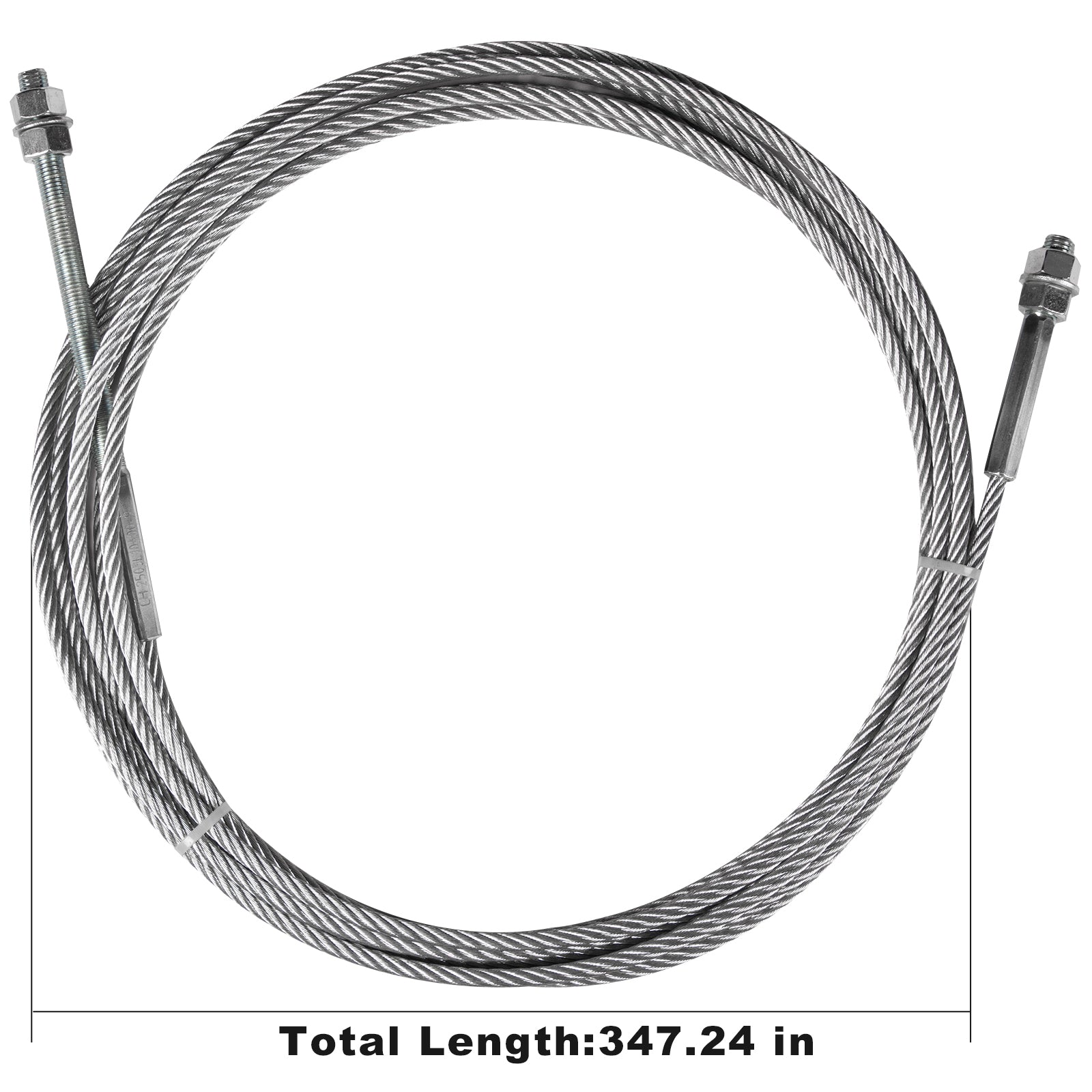2 Pcs Heavy Duty Equalizer Cable Fits 12000lb 2-Post Lifts