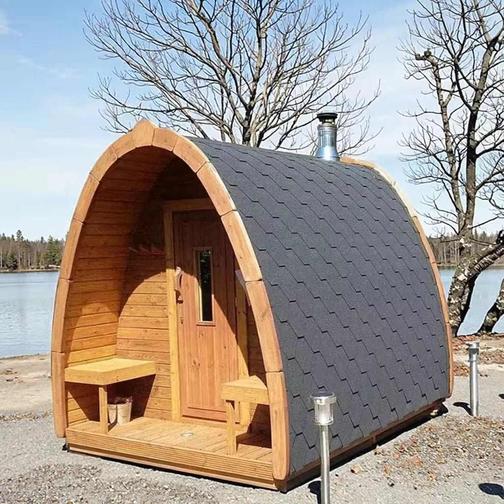 Panoramic Outdoor Luxury Steam Sauna