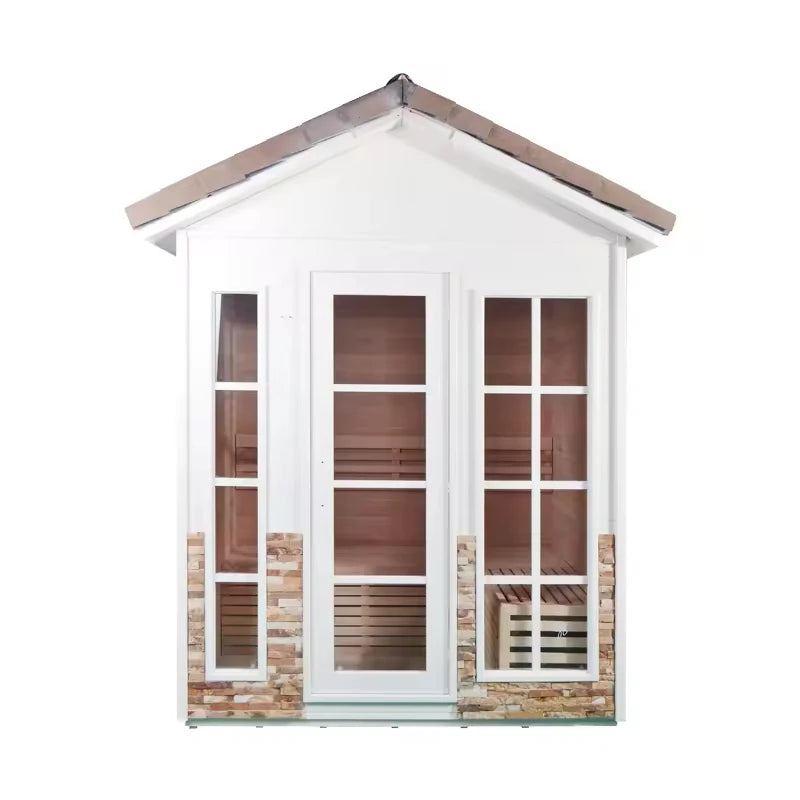 Panoramic Outdoor Luxury Steam Sauna
