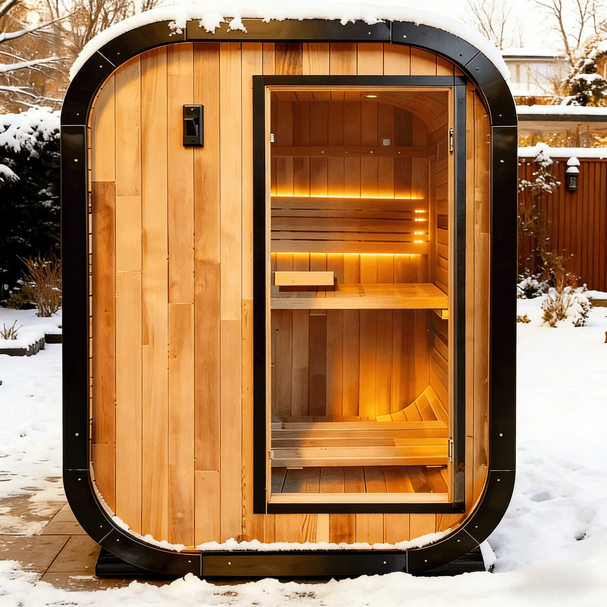 Panoramic Outdoor Luxury Steam Sauna