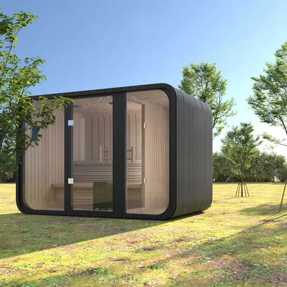 Panoramic Outdoor Luxury Steam Sauna