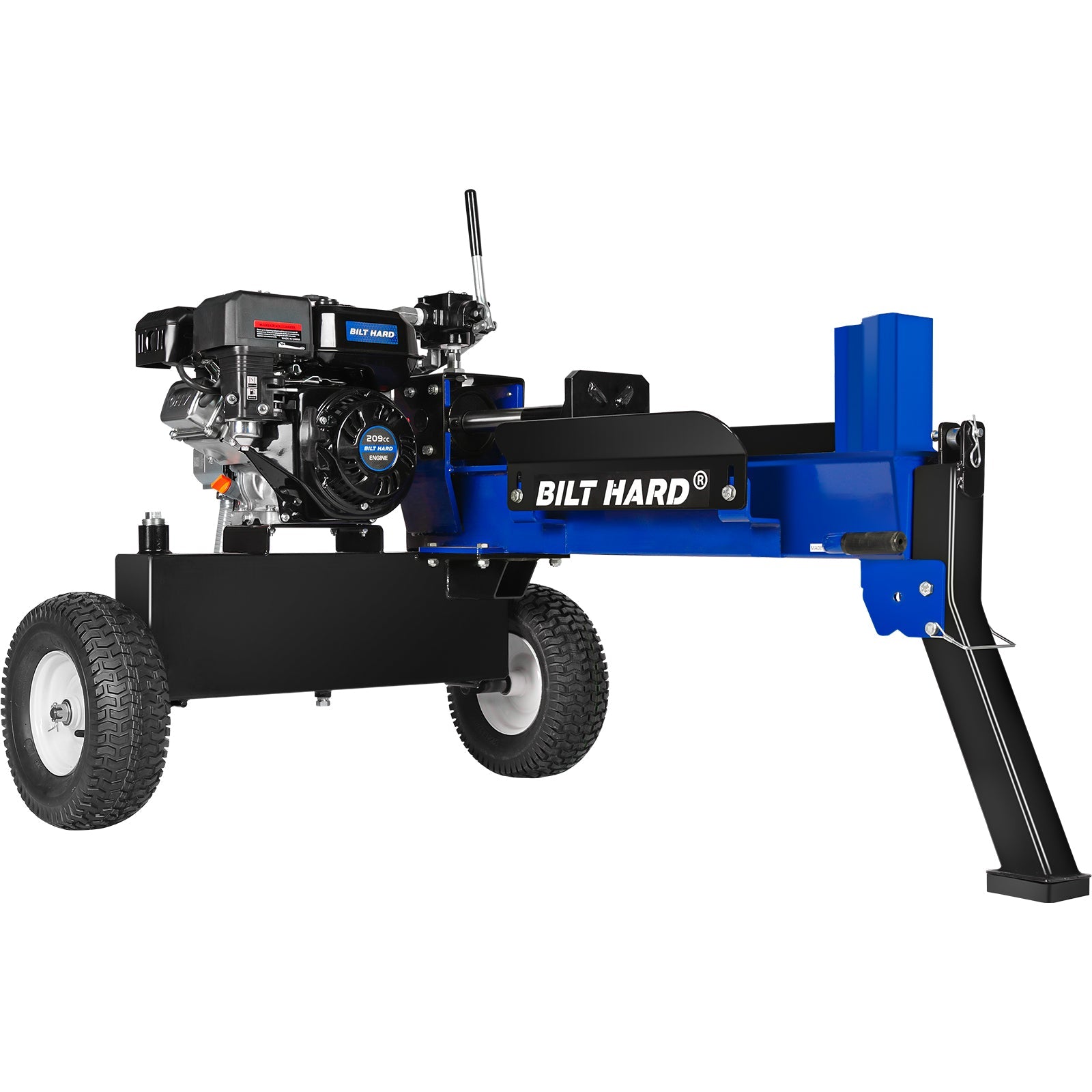 LOG-X Series 22-Ton Gas Log Splitter: 209cc Engine, 7-Second Cycle