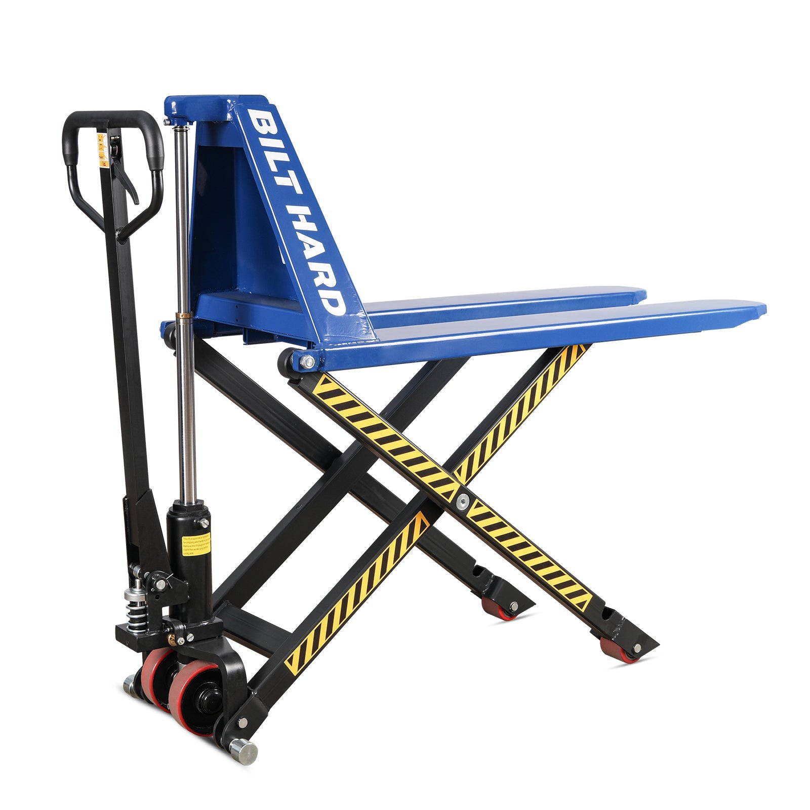 BILT HARD 2,200-Lb High-Lift Pallet Jack, 31-Inch Lift Height