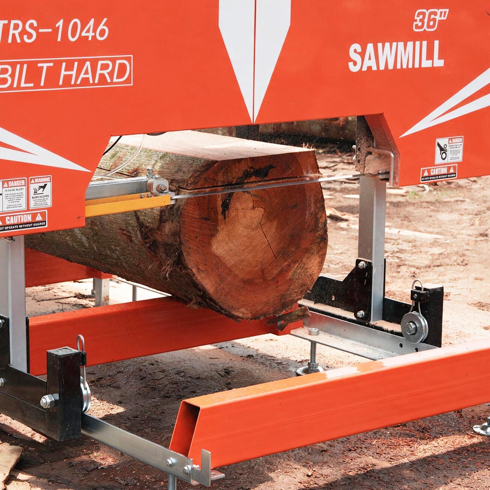 BILT HARD 36-Inch Portable Sawmill with 23HP Vanguard V-Twin Engine